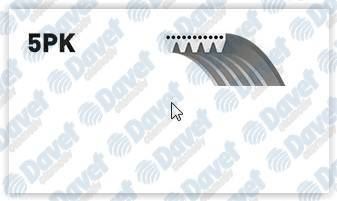 GATES 5PK1335 Kanalli Kayis Opel Astra J 1.4 Corsa D Corsa E 1.2 1.4 09- Chevrolet Cruze 1.4 13-